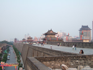 明代城壁 @ 西安,中国
