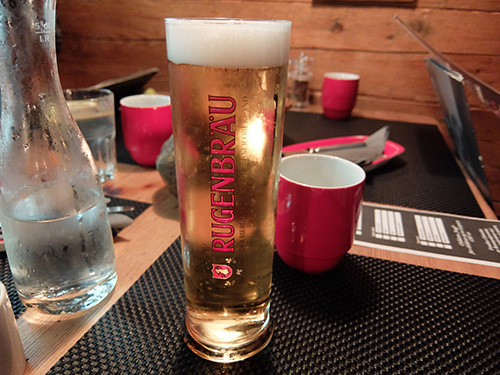 “ベルナーオーバーラントの地ビールRugenbrau@Barry’s”