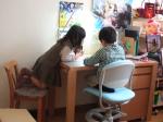 カリモクの学習机が到着