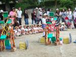 幼稚園の春の戸外活動（ミニ運動会）