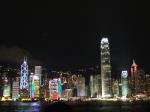 ヴィクトリアハーバーの夜景＠香港，中国