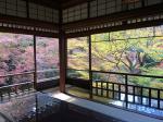 京都八瀬の瑠璃光院の紅葉が素晴らしい